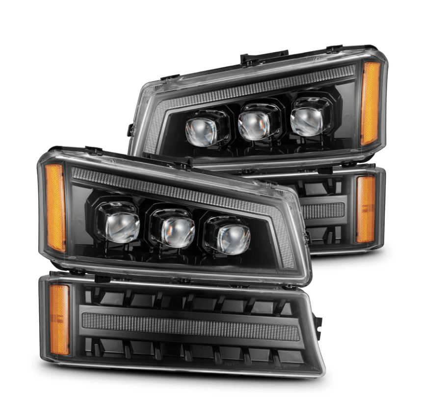Chevrolet Silverado / Avalanche (without body cladding) NOVA-Series LED Projector Headlights 2002 - 2006